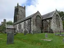 Davidstow, Pfarrkirche St. David Kirche, erbaut im 13. Jahrhundert (14.05.2024)
