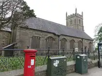 Camborne, Pfarrkirche St. Martin und St. Meriadoc, erbaut im 15. Jahrhundert, restauriert von 1861 bis 1862 (14.05.2024)