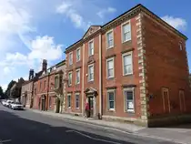 Devizes, Wiltshire Museum in der Long Street, Arch�ologie Museum mit Funden aus der Altsteinzeit bis zum Mittelalter (17.05.2024)