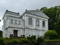 Das Logenhaus der Freimauer in Flensburg wurde von 1902 bis 1903 errichtet. (Juni 2024)