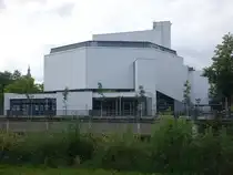 Lippstadt, Stadttheater am M�hlenweg, erbaut 1973 (11.06.2024)