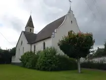 Stirpe, Pfarrkirche St. Agatha, erbaut von 1895 bis 1928 (11.06.2024)