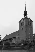 Die fast 900 Jahre alte Sankt-Johannis-Kirche ist die kleinste und �lteste der drei erhalten gebliebenen Hauptkirchen der Stadt Flensburg. (Juni 2024)