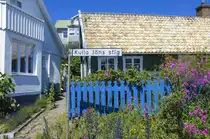 Haus am Kulla J�ns Stig in M�lle auf der Halbinsel Kullen in Sk�ne. Aufnahme: 26. Juni 2024.