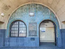 Hamburg - Zugang zum alten Elbtunnel im Mai 2024