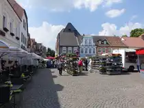 Werne, H�user am Marktplatz (07.06.2024)