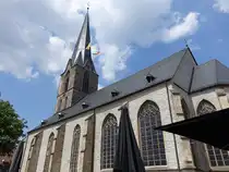 Werne, Pfarrkirche St. Christopherus, erbaut im 15. Jahrhundert (07.06.2024)