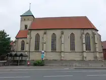 Alverskirchen, Pfarrkirche St. Agatha, erbaut ab 1203 (04.06.2024)