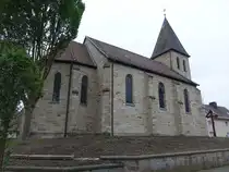 Upsprunge, Pfarrkirche St. Petrus, erbaut von 1895 bis 1896 (03.06.2024)