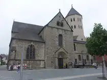 Paderborn, Gaukirche St. Ulrich, erbaut von 1170 bis 1180 (02.06.2024)