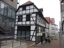 Paderborn, Fachwerkhaus in der Stra�e Im D�stern (02.06.2024)