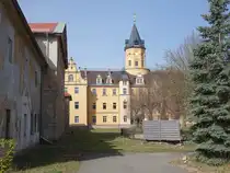 Schloss Ehrenberg, erbaut bis 1878 im Stile der Neorenaissance und des Neobarockes (31.03.2024)