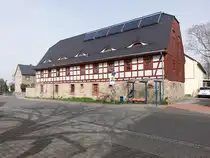 Eula, historisches Pfarrhaus in der Wiprechtstra�e (30.03.2024)