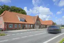 Das alte d�nische Zollhaus s�dlich von S�d (deutsch Seeth) zwischen Tonder (d�nisch T�nder) und Nieb�ll. Aufnahme: 11. August 2024.