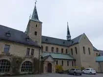 R�derhof, Klosterkirche St. Maria, erbaut im 12. Jahrhundert (23.03.2024)