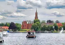 Klosterkirche Malchow am Malchower See in Mecklenburg-Vorpommern, 06.06.2024