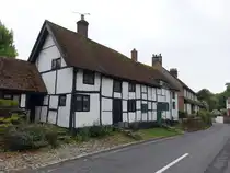 South Harting, Fachwerkhaus an der Hauptstra�e (07.09.2024)