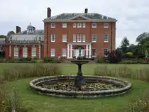West Clandon, Clandon Park House, palladianisches Herrenhaus aus dem 18. Jahrhundert (07.09.2024)