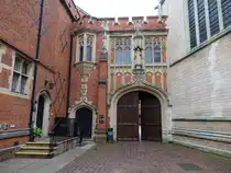 Eton, Eingang zum Natural History Museum in der Meadow Lane (09.09.2024)