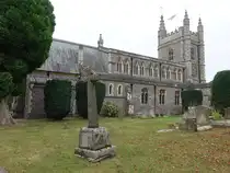 Beaconsfield, Pfarrkirche St. Mary, erbaut ab 1210 (09.09.2024)