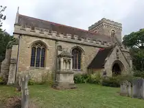 Bedford, Pfarrkirche St. Peter, erbaut ab 1117 (11.09.2024)