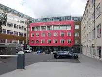 Luton, Geb�ude der Universit�t von Bedfordshire in der Park Street (11.09.2024)