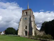 Flamstead, Pfarrkirche St. Leonard, erbaut im 12. Jahrhundert (11.06.2024)