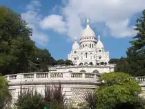 Die Basilika Sacr�-C�ur in Paris am 16.09.2008.
Diese r�misch-katholische Wallfahrtskirche auf dem Montmartre im 18. Arrondissement von Paris wurde zwischen 1875 und 1914 errichtet. 