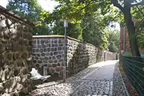 Die Stadtmauer in Pasewalk, besucht am  am 04. Oktober 2024.