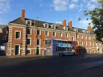 Norwich, Geb�ude in der Castle Meadow Street (12.09.2024)