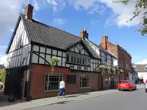 Bungay, Fachwerkh�user in der St. Mary Street (13.09.2024)