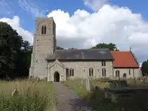 Wenhaston, Pfarrkirche St. Peter, erbaut ab 1086 (13.09.2024)