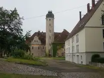 Schieritz, Renaissanceschloss im Ketzerbachtal, erbaut im 16. Jahrhundert (12.07.2024)