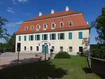 Schloss Siebeneichen, erbaut im 16. Jahrhundert durch Ernst von Miltitz (14.07.2024)