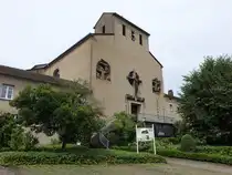 Merchingen, Pfarrkirche St. Agatha, erbaut von 1929 bis 1935 (01.08.2024)