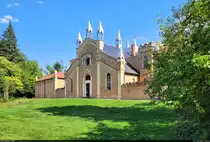 Gotisches Haus im W�rlitzer Park bei Dessau-Ro�lau. Zu sehen ist die zum Wolfskanal zeigende Fassade.

🕓 20.7.2024 | 16:16 Uhr