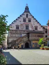 Altes Rathaus von Lindau (Bodensee), erbaut zwischen 1422 und 1436.

🕓 30.7.2024 | 11:37 Uhr