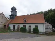 Morungen, evangelische St. Nicolai Kirche, erbaut ab 1322 (24.09.2024)
