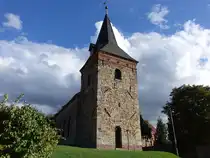 Volkstedt, evangelische St. Peter und Paul Kirche, erbaut 1830 (27.09.2024)