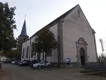 Berus, Pfarrkirche St. Martin, erbaut 1749 durch den Baumeister Johann Heinrich Eckhardt (13.10.2024)