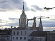 M�nchen am 28. November 2024 Blick zur katholische Kirche St. Paul, auch Paulskirche genannt.