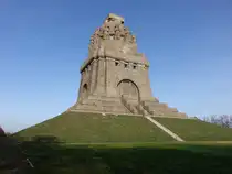 St�tteritz, V�lkerschlachtdenkmal, erbaut von 1898 bis 1913 durch den Architekten Bruno Schmitz (03.11.2024)