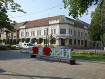 Kisk�r�s, H�user am Pet�fi Sandor Platz (24.08.2019)