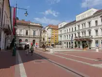 Szeged, H�user am Klauzal Ter Platz (24.08.2019)