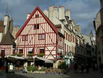 Das typische Dijon Foto: Das Restaurant Au Moulin � Vent.
Okt. 2006