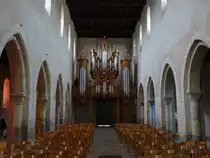 Vertus, Orgel im Mittelschiff der St. Martin Kirche (06.10.2024)