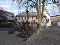 Egg an der G�nz, Kriegerdenkmal am Dr. Eck Platz (11.01.2025)