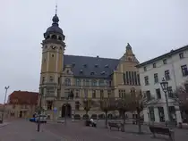 K�then, Rathaus am Marktplatz, erbaut von 1638 bis 1639 (12.12.2024)