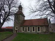 Trinum, evangelische Kirche, erbaut 1867 (12.12.2024)