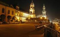 Auf der Br�hlschen Terrasse (Oktober 2007)